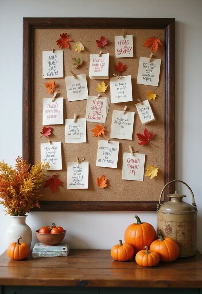 25 Fall Office Decor Ideas That Feel Warm and Seasonal 24 25 Fall Office Decor Ideas That Feel Warm and Seasonal - 24. Seasonal Quotes