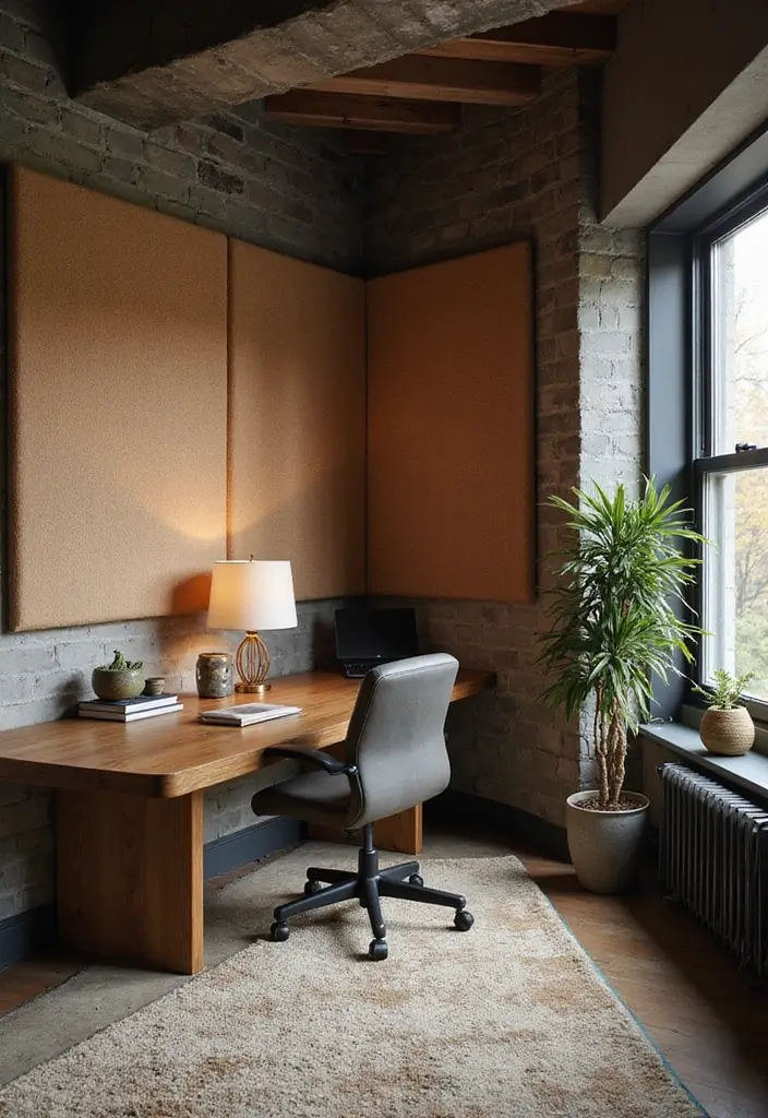 25 Man Cave Office Ideas That Feel Bold and Unique - 24. Sound Control Solutions