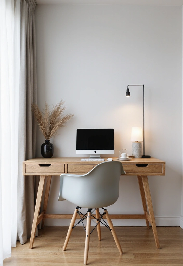25 Office Nook Ideas That Fit in the Smallest Spaces - 14. Miniature Office Nook