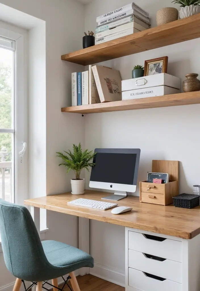 25 Office Nook Ideas That Fit in the Smallest Spaces - 23. Desk Organizers for Everything