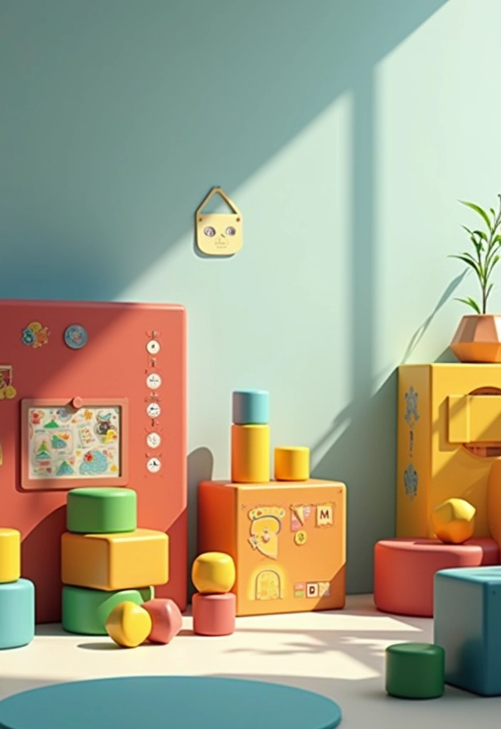 27 Office Playroom Combo Ideas That Parents Will Love 13 27 Office Playroom Combo Ideas That Parents Will Love - 13. Interactive Learning Tools