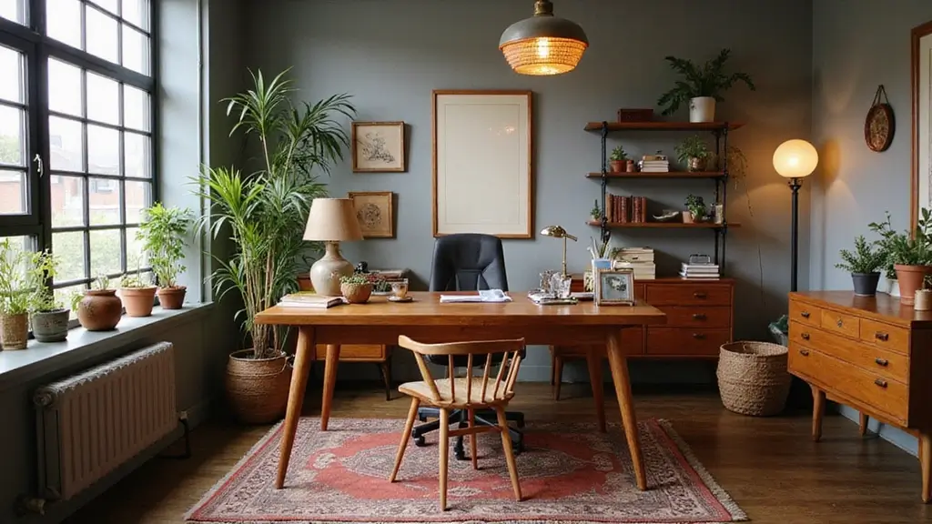 27 Vintage Office Decor Ideas That Look Timeless