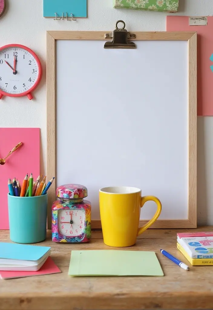 28 Cozy Office Ideas That Make Work Feel Relaxing 17 28 Cozy Office Ideas That Make Work Feel Relaxing - 17. Fun Desk Accessories