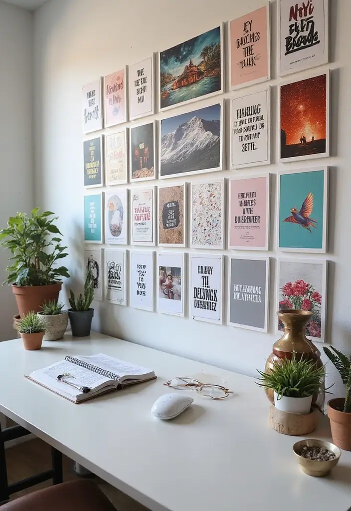 28 Cozy Office Ideas That Make Work Feel Relaxing 27 28 Cozy Office Ideas That Make Work Feel Relaxing - 27. Create a Vision Board