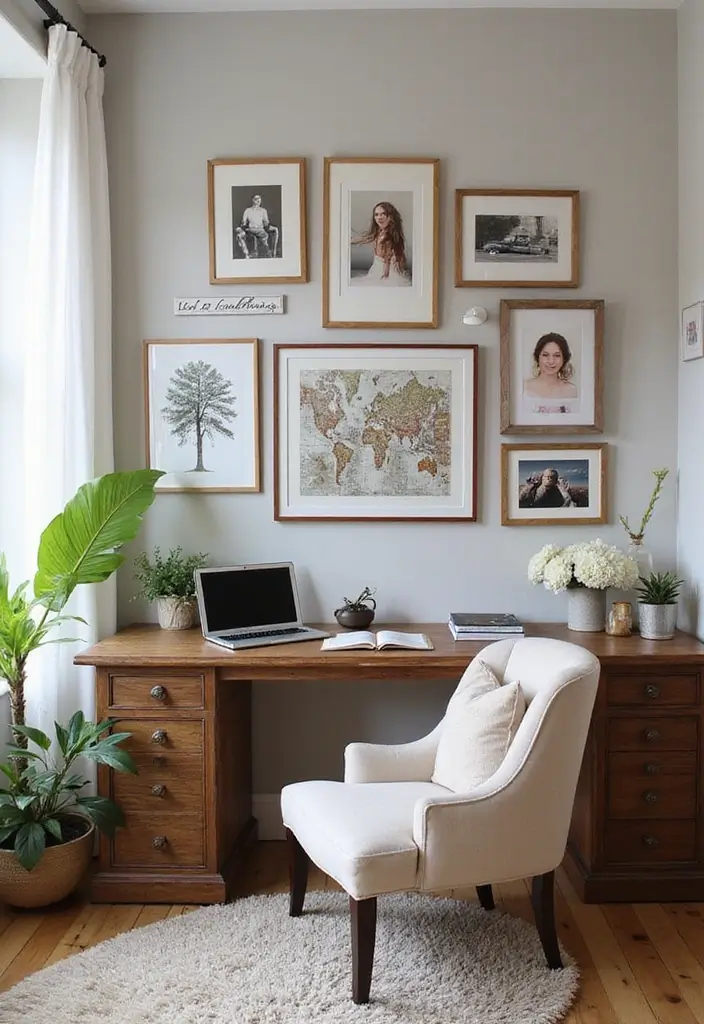 28 Cozy Office Ideas That Make Work Feel Relaxing 4 28 Cozy Office Ideas That Make Work Feel Relaxing - 4. Personalize Your Workspace