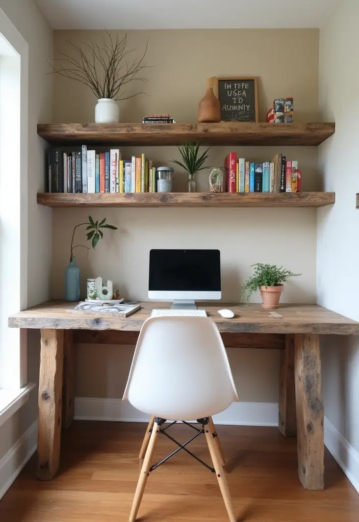 28 Office with Bookshelves Ideas That Look Smart and Cozy - 18. DIY Bookshelves Customization
