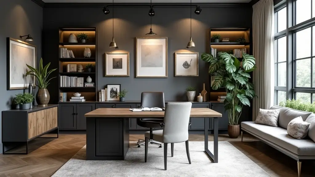 29 Home Office Ideas for Men That Feel Strong and Sophisticated