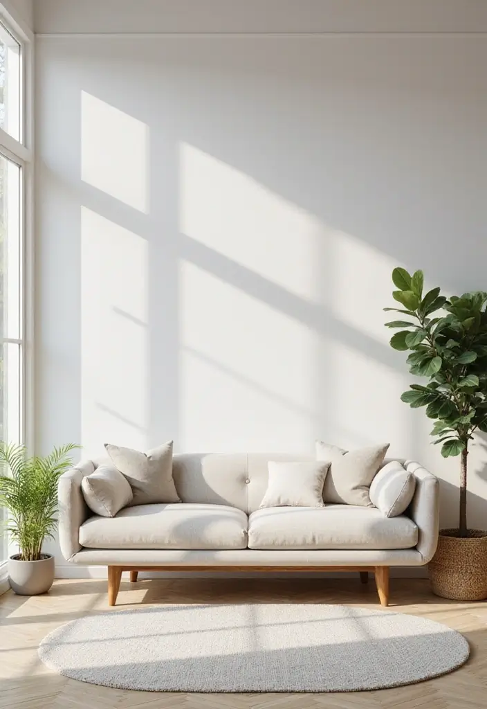 29 Office with Daybed Ideas That Mix Comfort with Work - 16. Bright and Airy Vibes