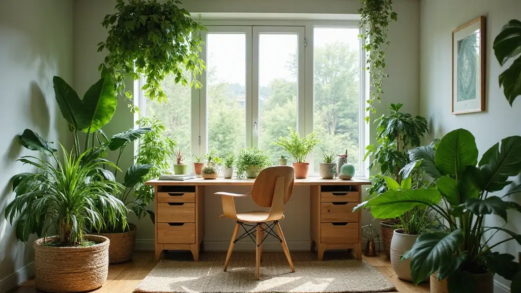 30 Green Home Office Inspirations That Feel Fresh and Natural