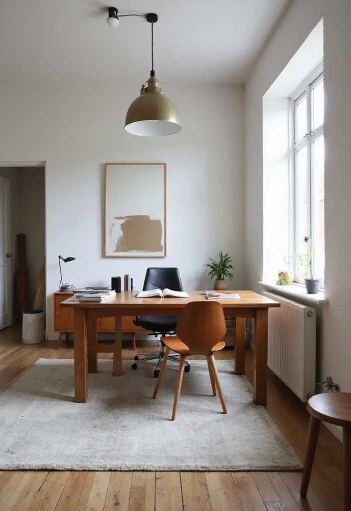 30 Minimalist Office Designs That Look Clean and Calm 22 30 Minimalist Office Designs That Look Clean and Calm - 22. Reimagining Old Spaces