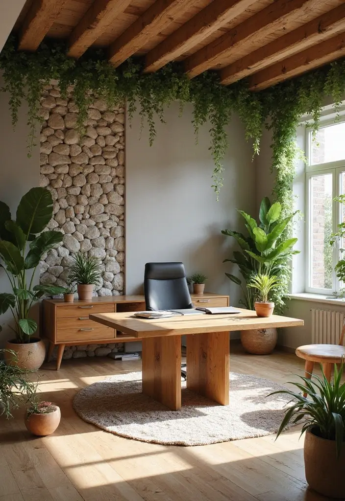 30 Minimalist Office Designs That Look Clean and Calm 3 30 Minimalist Office Designs That Look Clean and Calm - 3. Nature-influenced Designs