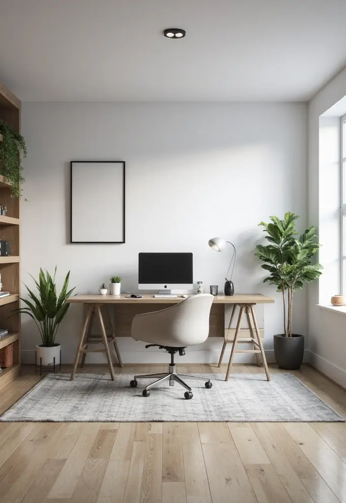 30 Minimalist Office Designs That Look Clean and Calm 4 30 Minimalist Office Designs That Look Clean and Calm - 4. Functional Minimalism