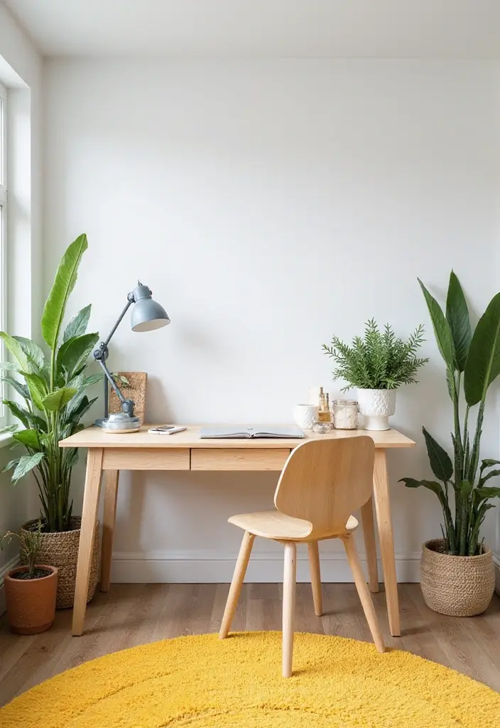 30 Modern Home Office Designs That Look Sleek and Stylish 1 30 Modern Home Office Designs That Look Sleek and Stylish - 1. Scandinavian Serenity