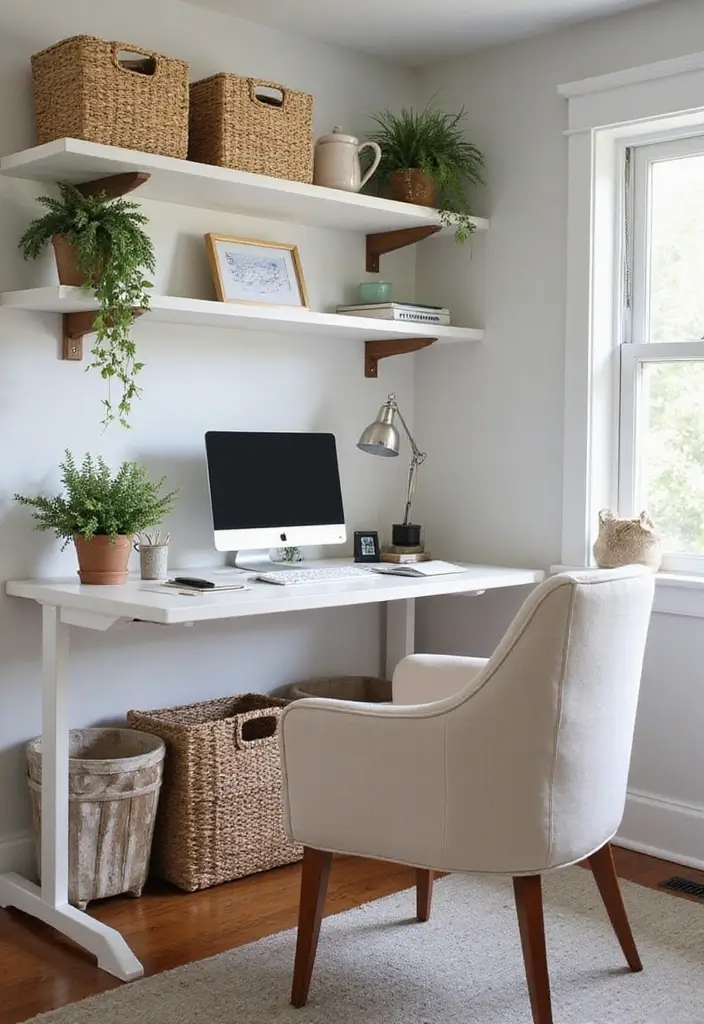 30 Modern Home Office Designs That Look Sleek and Stylish 16 30 Modern Home Office Designs That Look Sleek and Stylish - 16. Smart Storage Solutions