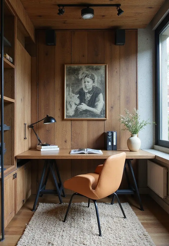 30 Modern Home Office Designs That Look Sleek and Stylish 17 30 Modern Home Office Designs That Look Sleek and Stylish - 17. Layered Textures