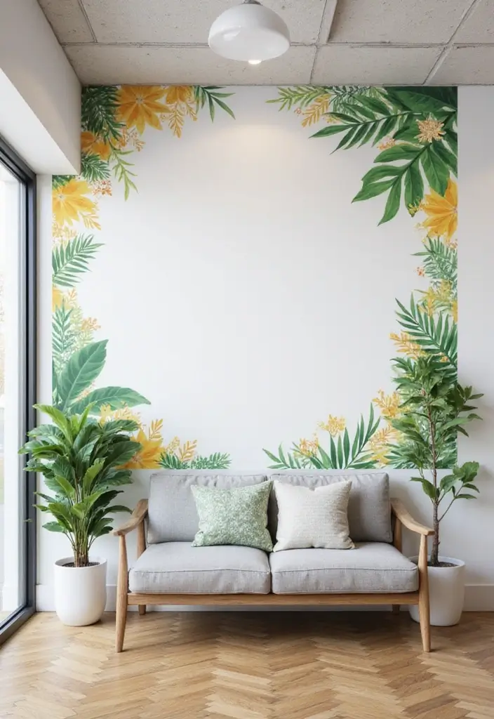 30 Office Wall Decor Ideas That Everyone Will Notice 13 30 Office Wall Decor Ideas That Everyone Will Notice - 13. Eco-Friendly Wall Stickers