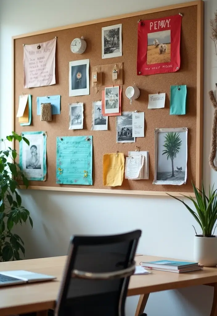 30 Office Wall Decor Ideas That Everyone Will Notice 20 30 Office Wall Decor Ideas That Everyone Will Notice - 20. Creative Bulletin Board