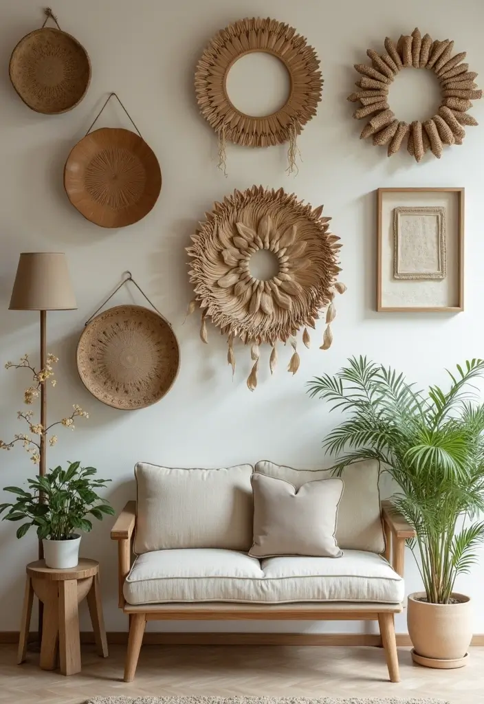 30 Office Wall Decor Ideas That Everyone Will Notice 7 30 Office Wall Decor Ideas That Everyone Will Notice - 7. Gallery Wall with Eco-Art