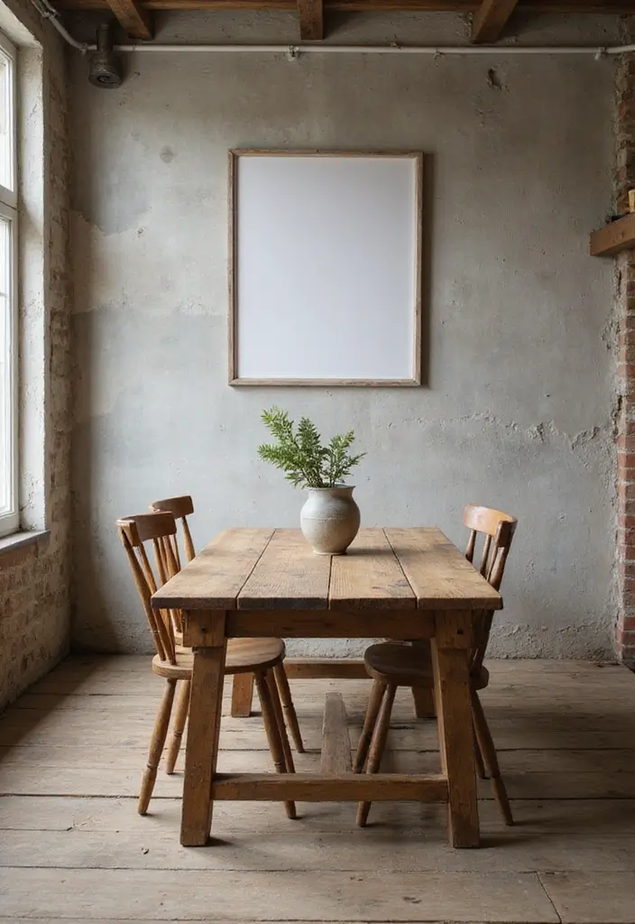 30 Rustic Office Ideas That Bring a Warm Farmhouse Vibe - 25. Touch of Farmhouse Furniture