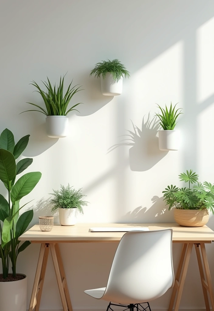 30 Small Space Office Designs That Make Room for Productivity - 4. Nature Indoors