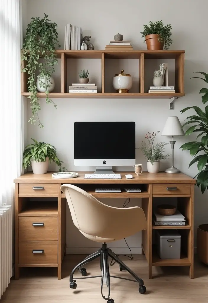 30 Small Space Office Designs That Make Room for Productivity - 5. Smart Storage Solutions