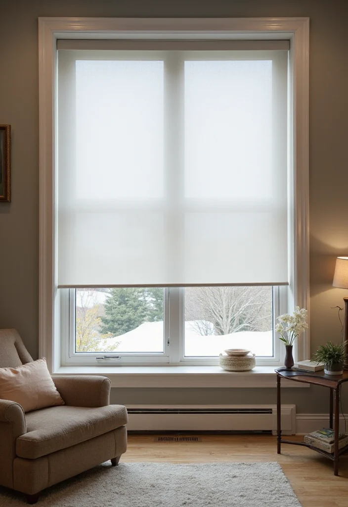 10 Basement Window Treatments Ideas for Light and Privacy - 9. Innovative Smart Blinds