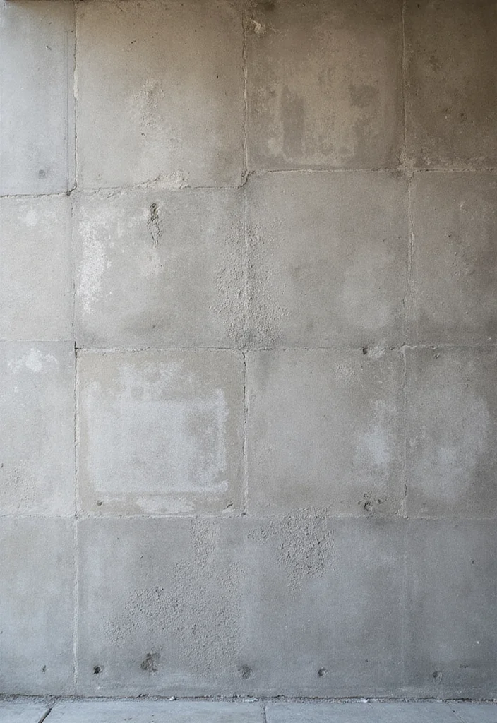 10 Concrete Basement Wall Ideas for an Industrial Modern Look - 1. Textured Concrete for Depth