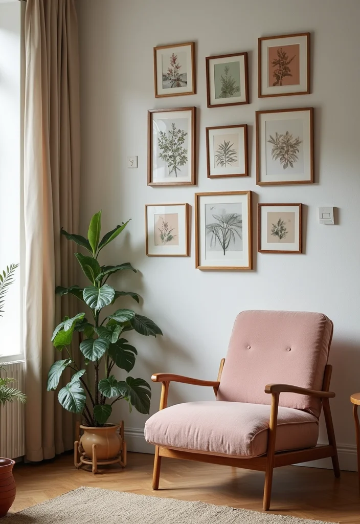 10 Small Wall Decor Ideas for Compact Stylish Accents - 2. Gallery Wall of Mini Art Pieces