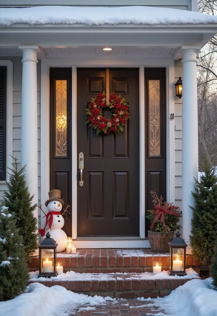 10 Winter Front Porch Ideas for Cozy Seasonal Charm - 3. Seasonal Porch Decor