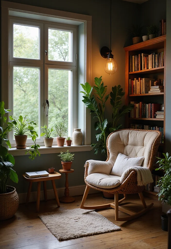 12 Basement Apartment Ideas for Functional Private Living - 3. Cozy Reading Nook