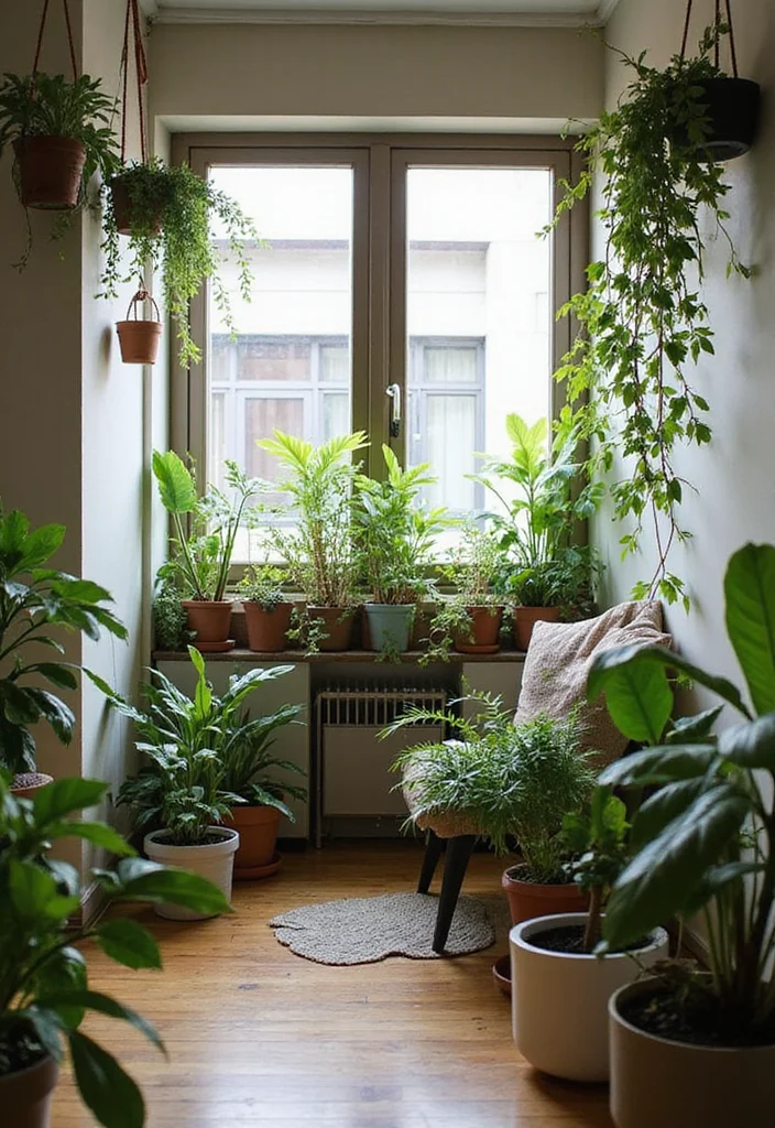 12 Basement Apartment Ideas for Functional Private Living - 6. Incorporate Greenery