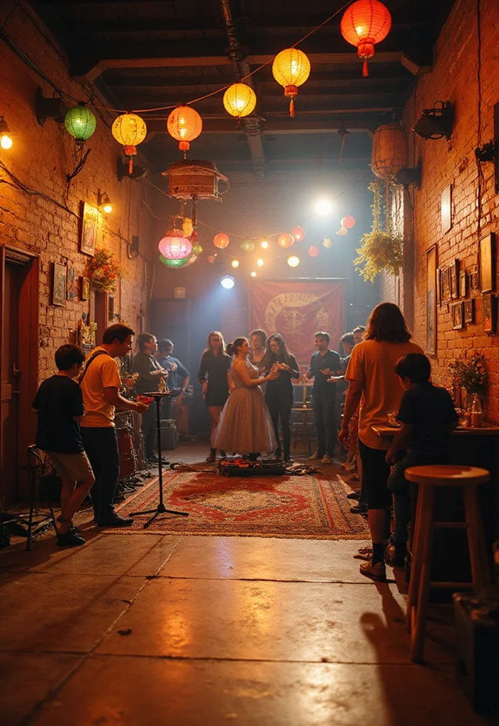 12 Basement Rec Room Ideas for Fun Family Activities - 6. Music and Dance Zone