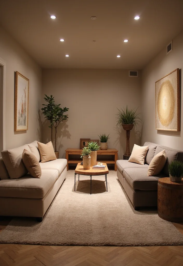 12 Basement Studio Ideas for Creative Productive Space - 12. Relaxation Zone