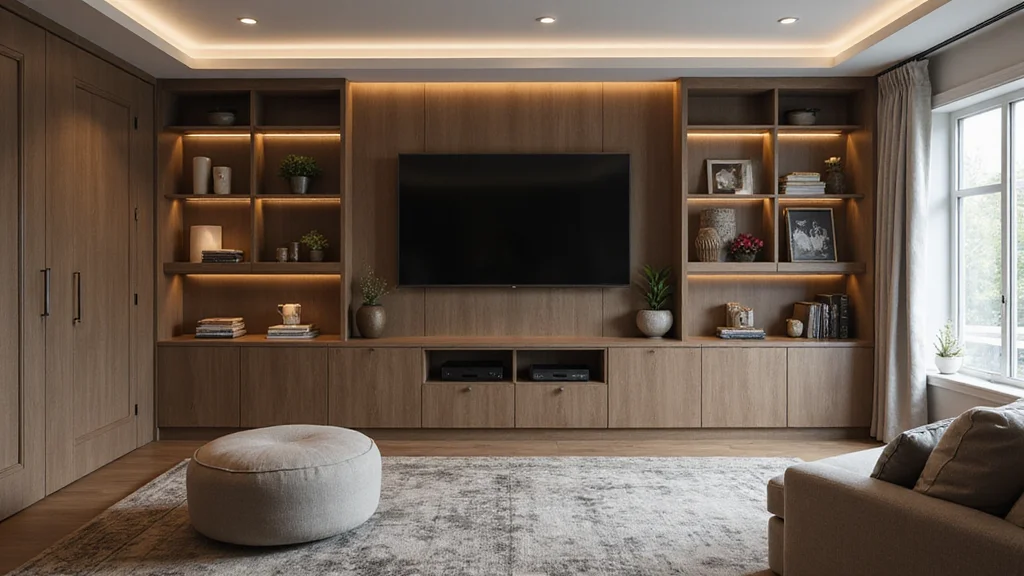 12 Basement TV Wall Ideas for Sleek Organized Viewing