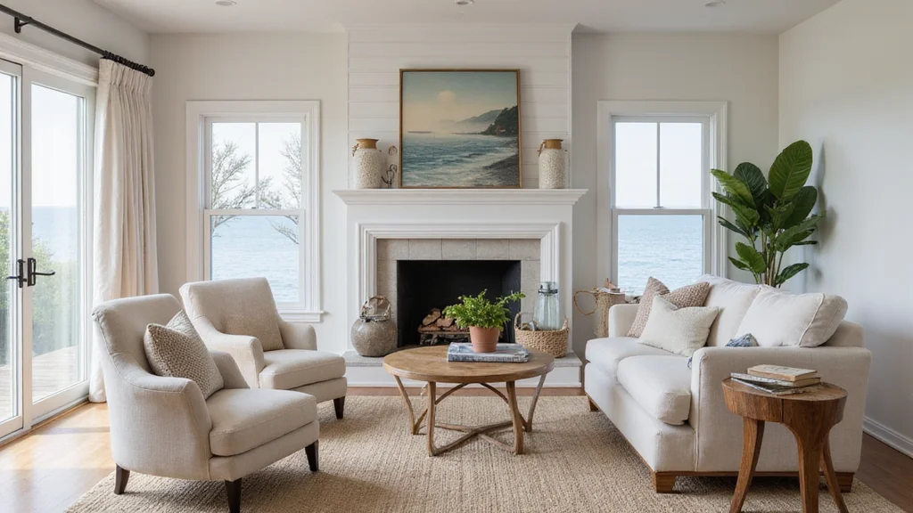 12 Coastal Fireplace Ideas for Breezy Relaxed Style