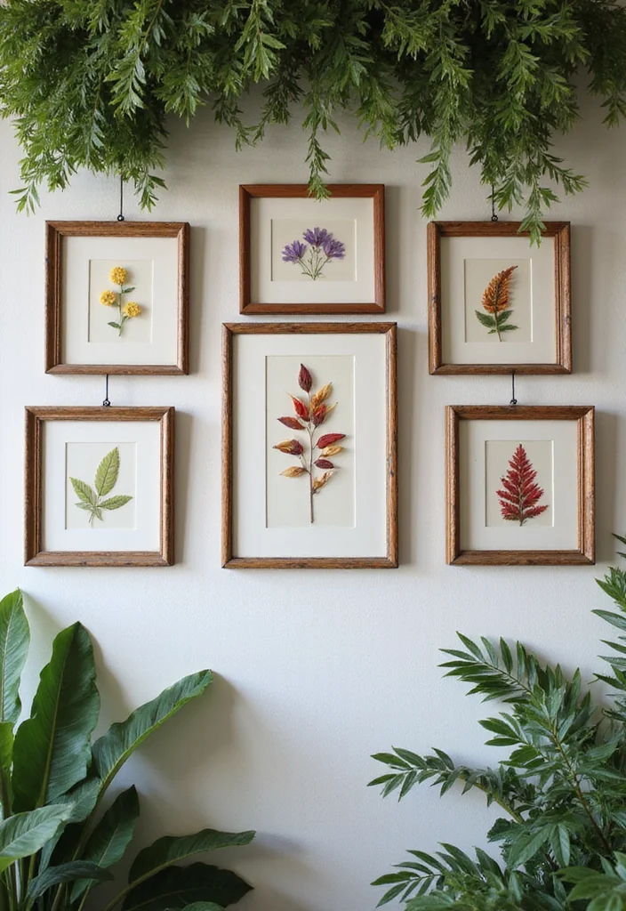 12 DIY Room Decor Ideas Wall Decorations for Easy Makeovers - 3. Botanical Wall Art