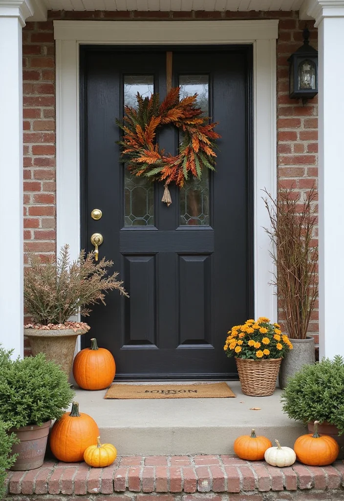 12 Front Porch Deck Ideas for Practical Outdoor Use - 12. Seasonal Decor