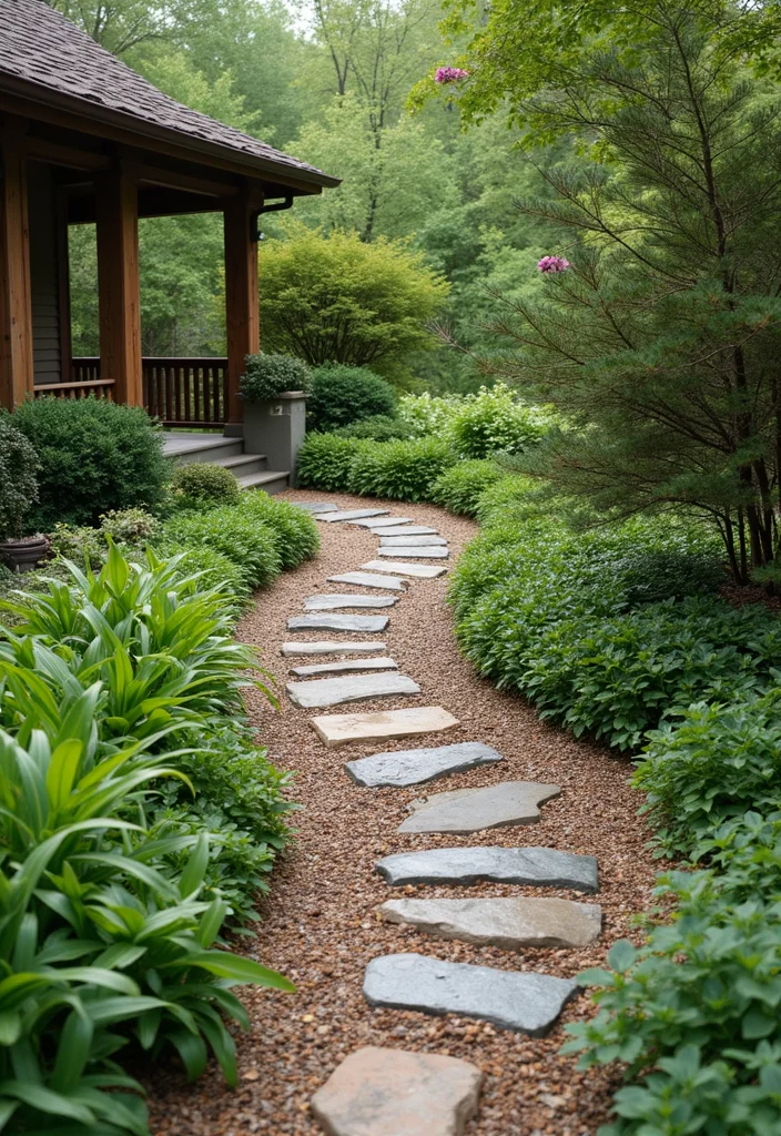 12 Front Porch Landscaping Ideas for Fresh Curb Appeal 100 12 Front Porch Landscaping Ideas for Fresh Curb Appeal - 10. Recycled Pathways