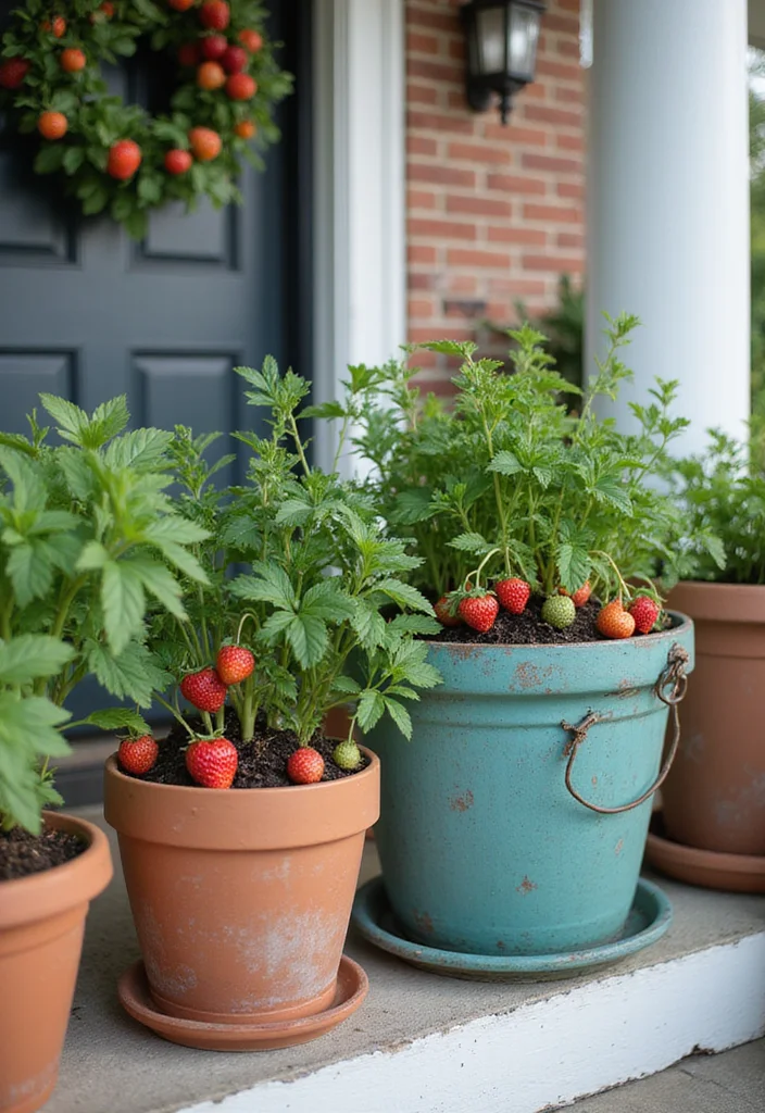12 Front Porch Landscaping Ideas for Fresh Curb Appeal 12 12 Front Porch Landscaping Ideas for Fresh Curb Appeal - 2. Edible Landscaping