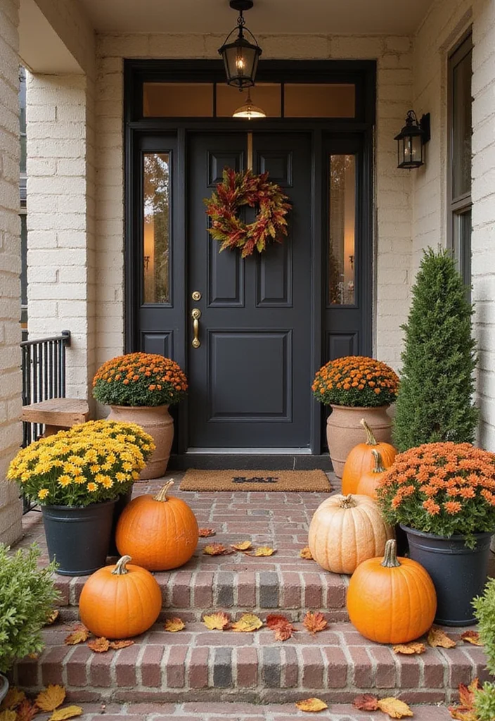 12 Front Porch Landscaping Ideas for Fresh Curb Appeal 78 12 Front Porch Landscaping Ideas for Fresh Curb Appeal - 8. Seasonal Decor Swaps