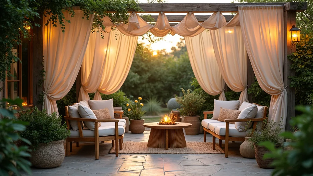 12 Outdoor Curtain Ideas for Cozy Weather Friendly Spaces
