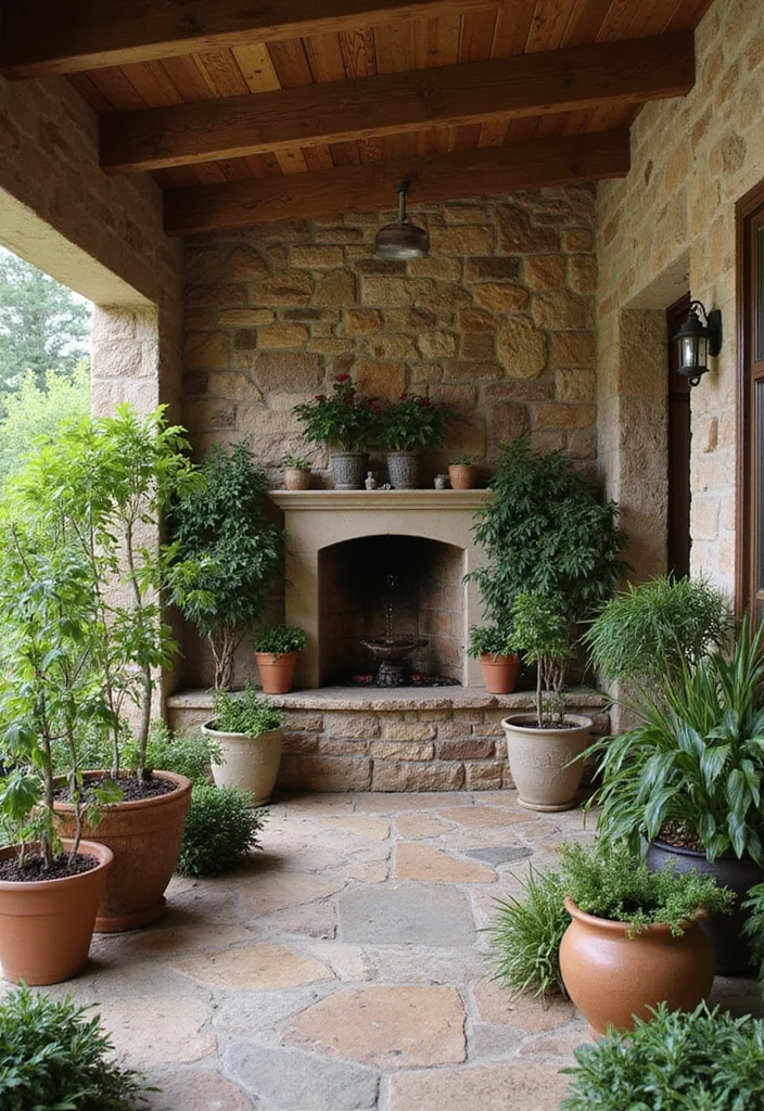12 Rustic Basement Ideas for Cozy Natural Warmth - 11. Incorporating Outdoor Elements