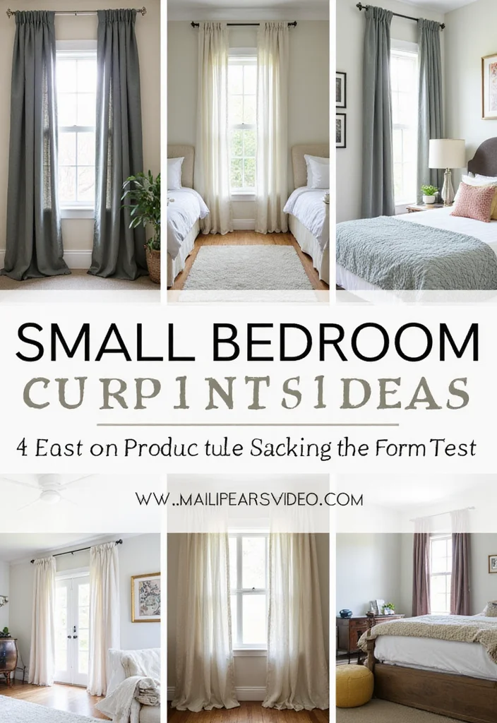 12 Small Bedroom Curtain Ideas for Space Saving Style - Conclusion