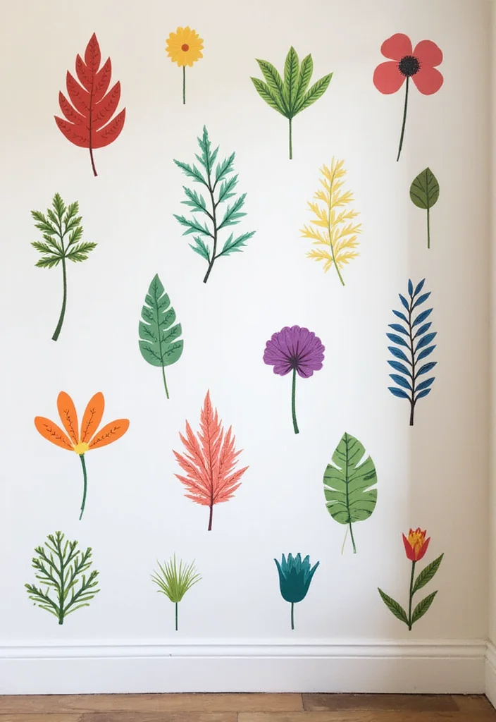 12 Wall Living Room Decor Ideas for Fresh Everyday Style - 8. Wall Decals