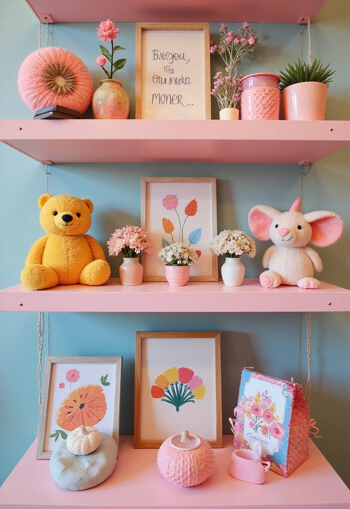 12 Wall Shelf Decor Ideas for Functional Stylish Display - 7. Fun and Whimsical Displays