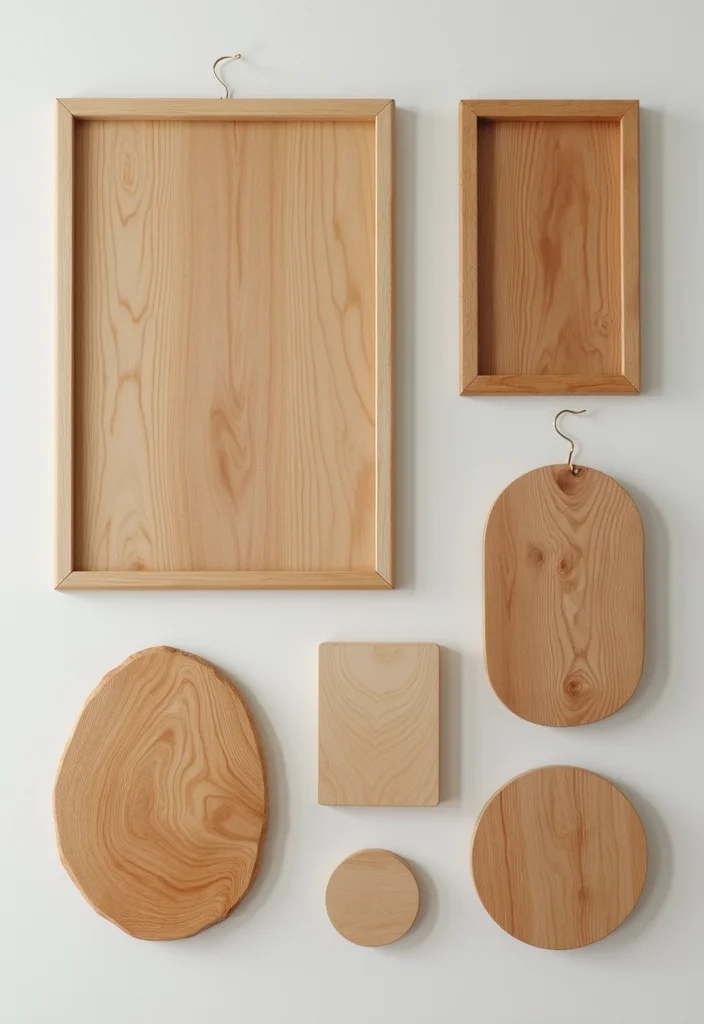 12 Wood Wall Decor Ideas for Natural Warm Texture - 2. Wooden Wall Art
