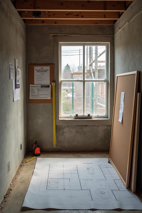 basement bedroom code prerequisites checklist