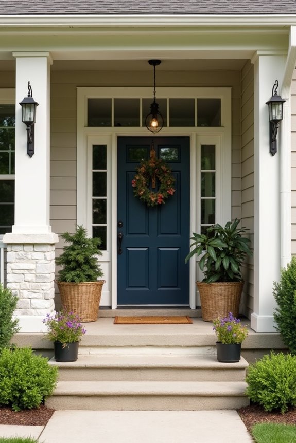 choose a cohesive porch palette