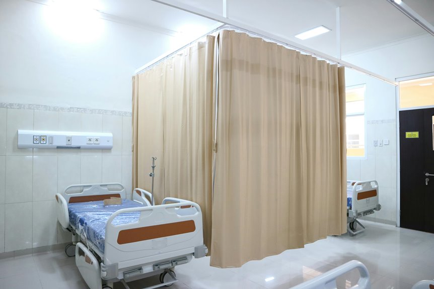 curtains enhance bed privacy sleep