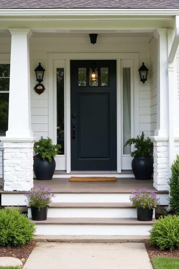 declutter clean and clear porch